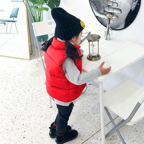 Evelin LEE Baby Boys Girls Stand Collar Down Vest Winter Warm Lightweight Sleeveless Puffer Jacket in Kuwait