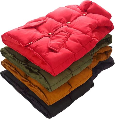 Evelin LEE Baby Boys Girls Stand Collar Down Vest Winter Warm Lightweight Sleeveless Puffer Jacket in Kuwait