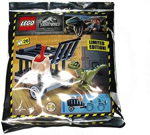 LEGO Jurassic Park: Baby Dino Transport with Vic Hoskins Patrol in Saudi Arabia