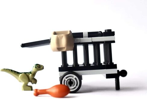 LEGO Jurassic Park: Baby Dino Transport with Vic Hoskins Patrol in Saudi Arabia