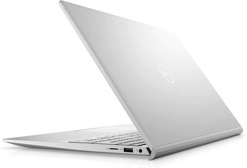 ديل لابتوب انسبيرون 15 5502 بشاشة FHD مقاس 15.6 انش بدون لمس ومعالج انتل كور i5 1135G7 وذاكرة RAM DDR4 8GB 3200MHz وSSD 512GB وبطاقة عرض مرئي ايرس اكس اي وويندوز 10 هوم، فضي احدث موديل، 15-16 انش in Saudi Arabia