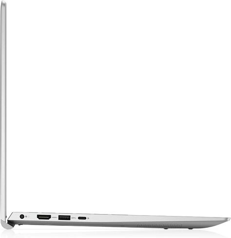 ديل لابتوب انسبيرون 15 5502 بشاشة FHD مقاس 15.6 انش بدون لمس ومعالج انتل كور i5 1135G7 وذاكرة RAM DDR4 8GB 3200MHz وSSD 512GB وبطاقة عرض مرئي ايرس اكس اي وويندوز 10 هوم، فضي احدث موديل، 15-16 انش in Saudi Arabia