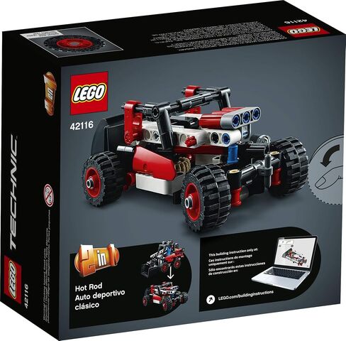 LEGO Technic Skid Steer Loader 42116 Model Building Kit for Kids Who Love Toy Construction Trucks, New 2021 (139 Pieces) in Saudi Arabia