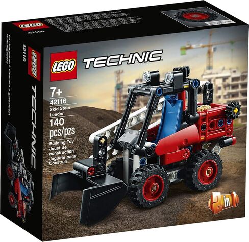 LEGO Technic Skid Steer Loader 42116 Model Building Kit for Kids Who Love Toy Construction Trucks, New 2021 (139 Pieces) in Saudi Arabia