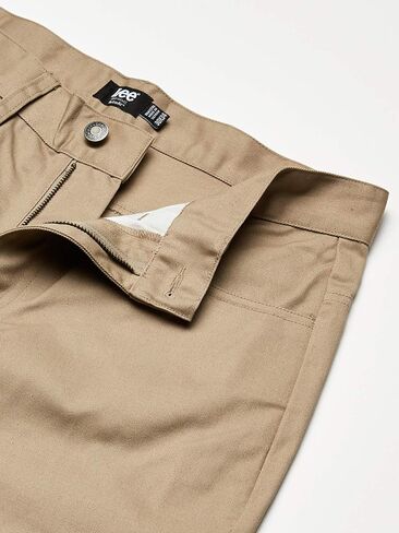Lee Uniforms Men's Slim 5 Pocket Pant, Khaki, 30 in Saudi Arabia