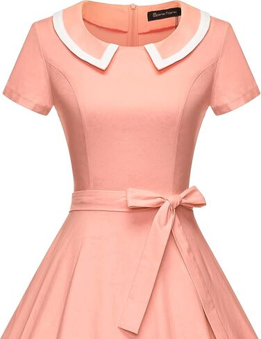 GownTown Womens Dresses 1950s Vintage Swing Stretchy Dresses in Saudi Arabia