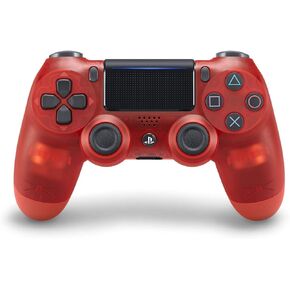 Sony Dualshock 4 Wireless Controller for PlayStation 4 - Red CRYSTAL - PlayStation 4 in Kuwait