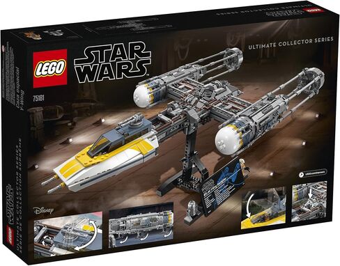LEGO Star Wars Y-Wing Starfighter 75181 Building Kit (1967 Pieces) in Saudi Arabia