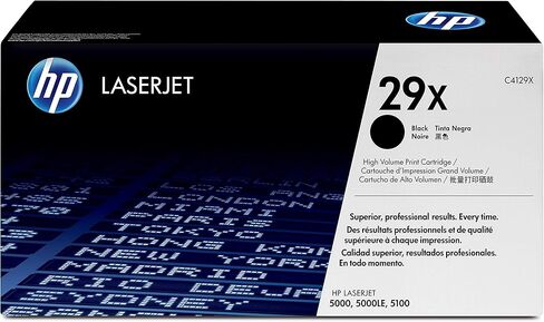 HP 29X | C4129X | Toner Cartridge | Black | High Yield | DISCONTINUED BY MANUFACTURER in Saudi Arabia