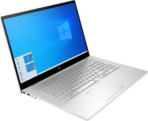 HP Envy 17.3 Inch FHD Touch-Screen 512GB SSD + 32GB Optane i7 2-in-1 Laptop (12GB RAM, Quad-Core i7-1065G7, GeForce MX330, Windows 10 Home) Natural Silver 17M-CG0013DX in Saudi Arabia