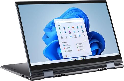 [Windows 11 Home] 2022 Newest Dell Inspiron 7415 2-in-1 Touchscreen Laptop, 14" Full HD, AMD Ryzen 5 5500U (6-core), 16GB RAM, 1TB PCIe SSD, HDMI, WiFi-6, Webcam, FP Reader, Backlit KB, Blue (Renewed) in Kuwait