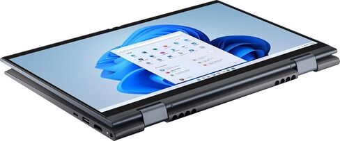 [Windows 11 Home] 2022 Newest Dell Inspiron 7415 2-in-1 Touchscreen Laptop, 14" Full HD, AMD Ryzen 5 5500U (6-core), 16GB RAM, 1TB PCIe SSD, HDMI, WiFi-6, Webcam, FP Reader, Backlit KB, Blue (Renewed) in Kuwait