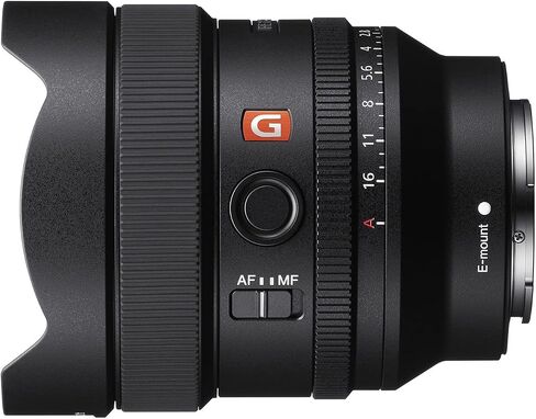 Sony FE 14 ملم f/1.8 GM إطار كامل عدسة برايم جي ماستر واسعة الزاوية مع حافظة صلبة من كوه ومجموعة مناديل العدسات المبللة (3 منتجات) in Saudi Arabia
