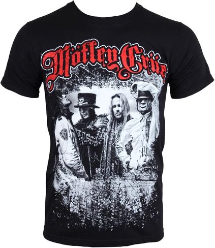 Motley Crue Greatest Hits Vince Neil Tommy Lee Official Tee T-Shirt Mens Unisex (Medium) Black in Saudi Arabia