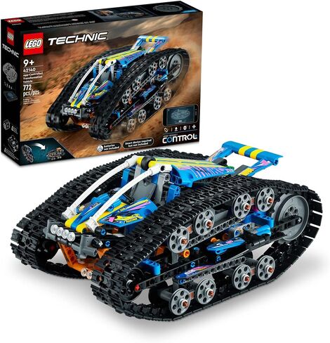 LEGO Technic App-Controlled Transformation Vehicle 42140 Model Building Kit; 2-in-1 Flip Car Toy; for Ages 9+ (772 Pieces) in Saudi Arabia
