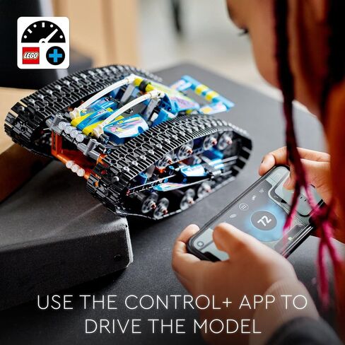 LEGO Technic App-Controlled Transformation Vehicle 42140 Model Building Kit; 2-in-1 Flip Car Toy; for Ages 9+ (772 Pieces) in Saudi Arabia