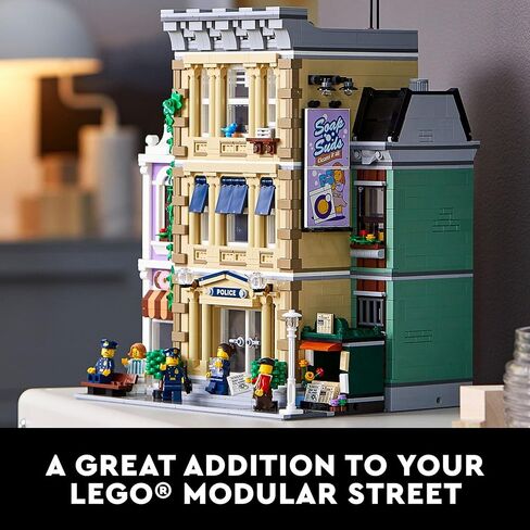 LEGO Police Station 10278 Building Kit; A Highly Detailed Displayable Model for Adults, New 2021 (2,923 Pieces) in Kuwait