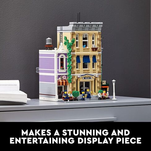 LEGO Police Station 10278 Building Kit; A Highly Detailed Displayable Model for Adults, New 2021 (2,923 Pieces) in Kuwait