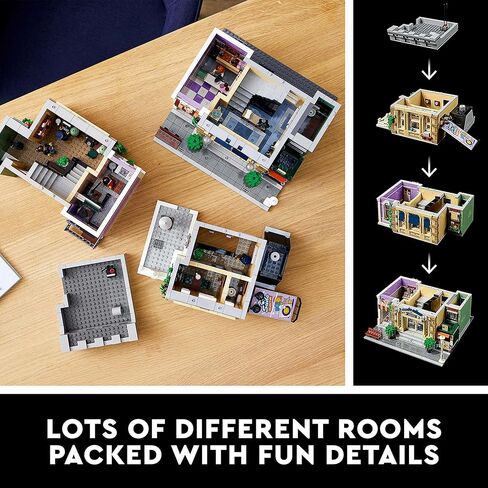 LEGO Police Station 10278 Building Kit; A Highly Detailed Displayable Model for Adults, New 2021 (2,923 Pieces) in Kuwait