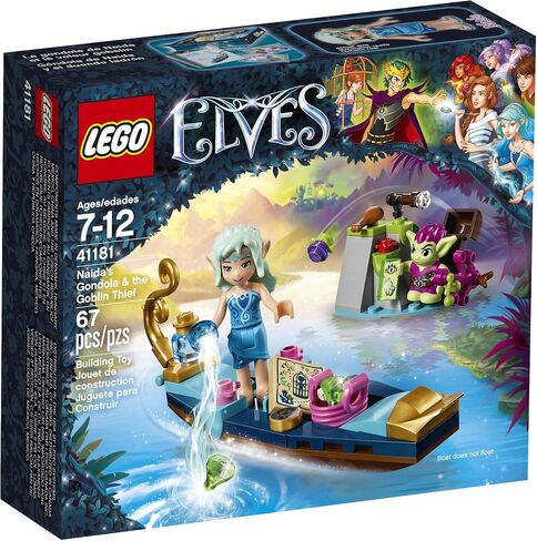 LEGO Elves Naida's Gondola & The Goblin Thief 41181 Building Kit (67 Pieces) in Saudi Arabia