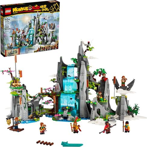 LEGO Monkie Kid The Legendary Flower Fruit Mountain 80024 Awesome Toy Building Kit (1,947 Pieces) in Saudi Arabia