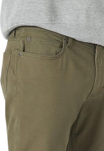 Lee Men's Extreme Motion 5-Pocket Synthetic Straight Pant in Kuwait