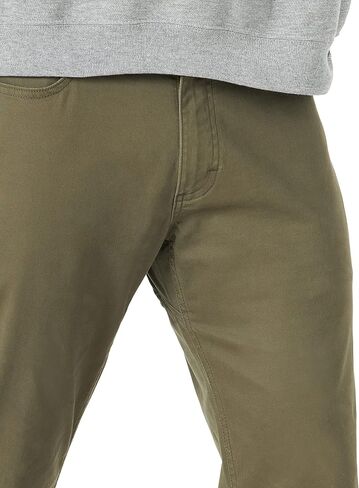 Lee Men's Extreme Motion 5-Pocket Synthetic Straight Pant in Kuwait