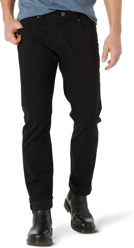 Lee Men's Extreme Motion 5-Pocket Synthetic Straight Pant in Kuwait