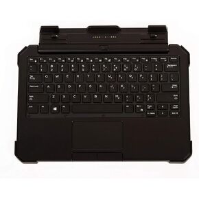 Ikey Keyboard - with touchpad - Backlit - Dock - for Dell Latitude 7212 Rugged Extreme Tablet in Saudi Arabia