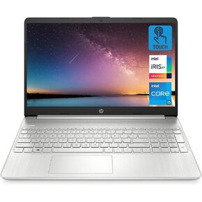 HP 15.6" Touchscreen Laptop, 11th Generation Intel Core i5-1135G7 (4-Core, up to 4.2 GHz, Beat i7-10710U), 16GB DDR4 RAM, 512GB PCle SSD, WiFi, Bluetooth, Webcam, Windows 11 with JAWFOAL in Saudi Arabia