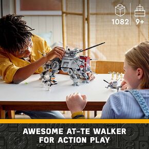 LEGO Star Wars at-TE Walker 75337 Building Toy Set for Kids, Boys, and Girls Ages 9+ (1,082 Pieces) in Kuwait