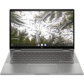 HP Chromebook x360 - 14c-ca0010ca 14 بوصة Intel Pentium Gold 6405U 4GB 64 GB eMMC Chrome OS Metal Silver (متجدد) in Kuwait