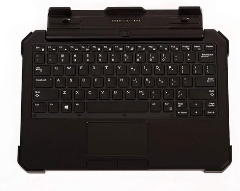 Ikey Keyboard - with touchpad - Backlit - Dock - for Dell Latitude 7212 Rugged Extreme Tablet in Saudi Arabia