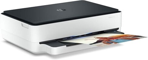 HP ENVY 6075 Wireless All-in-One Printer, Includes 2 Years of Ink Delivered, Mobile Print, Scan & Copy (8QQ97A) in Saudi Arabia