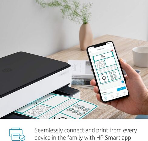 HP ENVY 6075 Wireless All-in-One Printer, Includes 2 Years of Ink Delivered, Mobile Print, Scan & Copy (8QQ97A) in Saudi Arabia