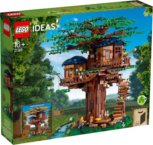 LEGO Ideas 21318 Tree House Playset Building Kit (3,036 Pieces) — Collectible Display Set and Birthday Family Christmas Holiday Toy for Adults & Kids — Drawstring Bag in Saudi Arabia
