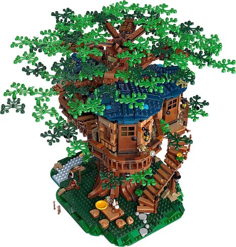 LEGO Ideas 21318 Tree House Playset Building Kit (3,036 Pieces) — Collectible Display Set and Birthday Family Christmas Holiday Toy for Adults & Kids — Drawstring Bag in Saudi Arabia