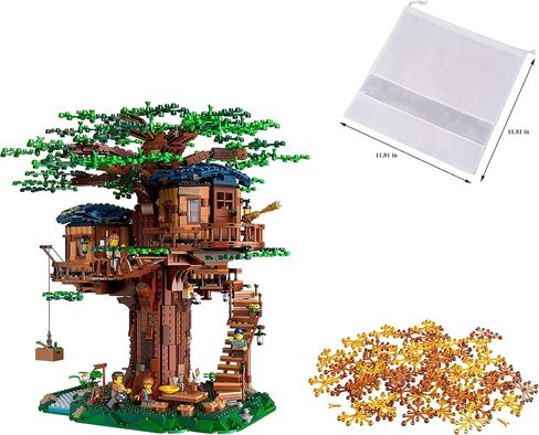LEGO Ideas 21318 Tree House Playset Building Kit (3,036 Pieces) — Collectible Display Set and Birthday Family Christmas Holiday Toy for Adults & Kids — Drawstring Bag in Saudi Arabia