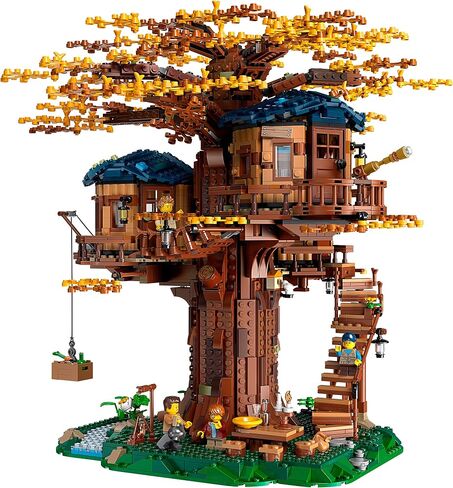 LEGO Ideas 21318 Tree House Playset Building Kit (3,036 Pieces) — Collectible Display Set and Birthday Family Christmas Holiday Toy for Adults & Kids — Drawstring Bag in Saudi Arabia