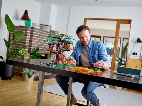 LEGO Ideas 21318 Tree House Playset Building Kit (3,036 Pieces) — Collectible Display Set and Birthday Family Christmas Holiday Toy for Adults & Kids — Drawstring Bag in Saudi Arabia