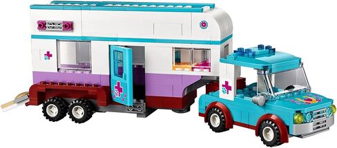 LEGO 41125 Horse Vet Trailer Building Kit, (370 Piece) in Saudi Arabia