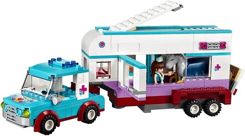 LEGO 41125 Horse Vet Trailer Building Kit, (370 Piece) in Saudi Arabia