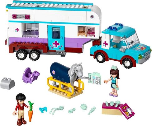 LEGO 41125 Horse Vet Trailer Building Kit, (370 Piece) in Saudi Arabia
