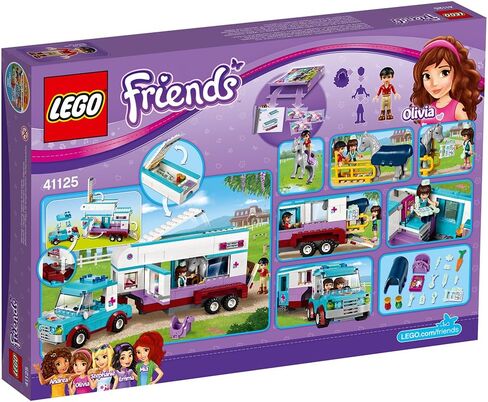 LEGO 41125 Horse Vet Trailer Building Kit, (370 Piece) in Saudi Arabia