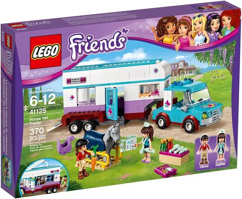 LEGO 41125 Horse Vet Trailer Building Kit, (370 Piece) in Saudi Arabia