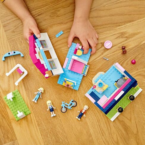 LEGO Friends 4+ Stephanie’s House 41398 Mini-Doll’s House, Lets Kids Role-Play Family Life Friends Stephanie, Alicia and James (170 Pieces) in Saudi Arabia