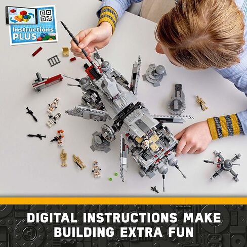 LEGO Star Wars at-TE Walker 75337 Building Toy Set for Kids, Boys, and Girls Ages 9+ (1,082 Pieces) in Kuwait