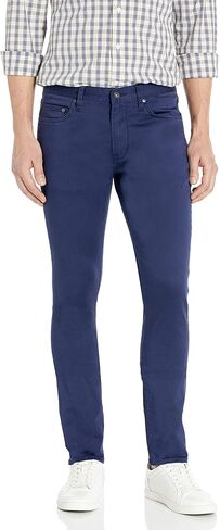 بنطال John Varvatos Star USA للرجال ذو قصة ضيقة وأرجل مستقيمة و5 جيوب in Kuwait