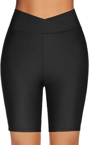 شورت سباحة نسائي من Tournesol بخصر عالٍ لباس سباحة وملابس سباحة طويلة تانكيني للأولاد in Kuwait