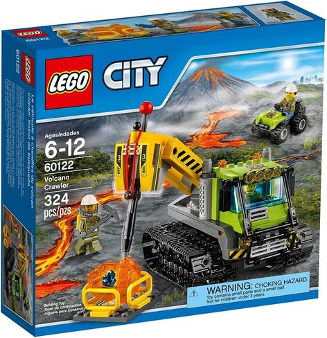 LEGO City Volcano Explorers 60122 Volcano Crawler Building Kit (324 Piece) in Saudi Arabia